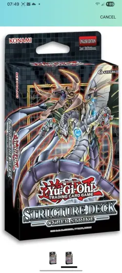 Yu-Gi-Oh! Cyber Strike Structure Deck Trading Card Game New - Image 5