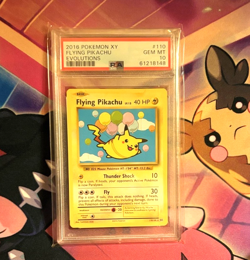 Pokemon Flying Pikachu XY Evolutions 2016 110/108 PSA 10 Secret Rare Card - Image 5