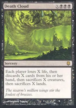 MTG English Death Cloud NM Normal Darksteel - Image 1