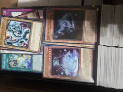 Yugioh 200 Bulk Collection 160 Common/40 Rare Cards Lot Pack - Image 1