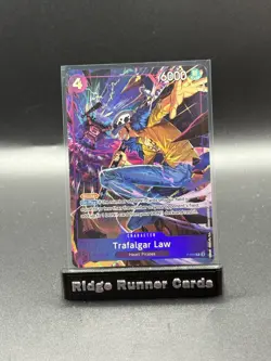 One Piece Promotion Cards Trafalgar Law P-093 Illustration Box Vol. 6 Foil - Image 1