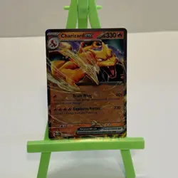 Charizard ex 006/165 Scarlet & Violet 151 NM Pokemon Card - Image 1