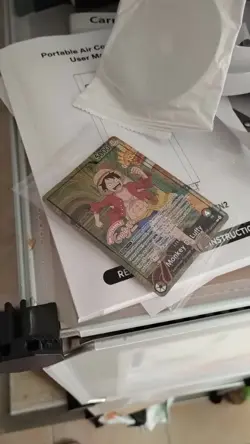 One Piece Card French Luffy OP 13-001 Musee Grevin Promo New - Image 1
