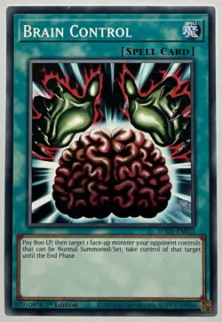 Brain Control EG01-EN023 (LP) 1st Edition Common Yu-Gi-Oh! TCG Card - Image 1