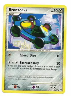 Pokemon Card: Bronzor 34/99 Platinum Arceus Set! NM - Image 1
