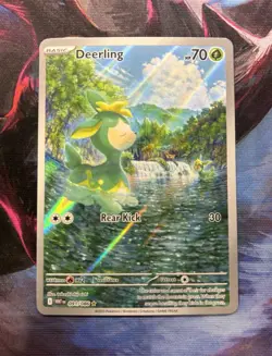 Deerling White Flare Holo Illustration Card 091/086 Sv - Image 1