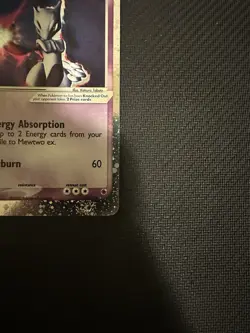 Mewtwo ex 101/109 Holo EX Ruby Sapphire Pokemon Card 2003 NM 💫 4 Swirls 💫 - Image 4