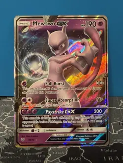 Mewtwo GX 39/73 GX Rare Shining Legends Pokemon Card - Image 1