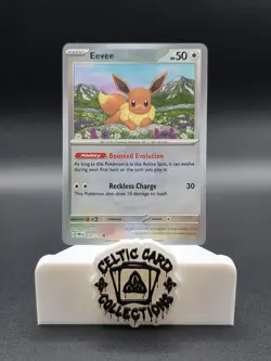 Pokemon TCG Eevee Masterball Holo Prismatic Evolutions Card 074/131 - Image 1