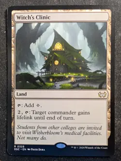 Witch's Clinic - Duskmourn Commander (MTG) - Image 1