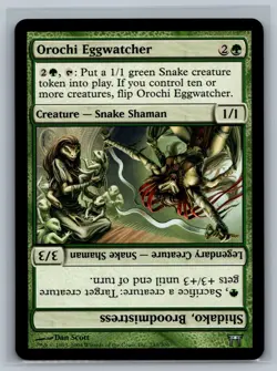 MTG Champions of Kamigawa Orochi Eggwatcher / Shidako, Broodmistress #233/306 - Image 1