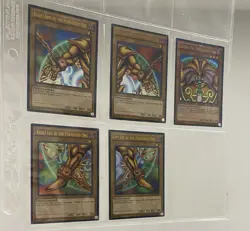 Yugioh / The Forbidden One / Full Body/ Rare+ / YGLD-ENA17-18-19-20-21 - - Image 1