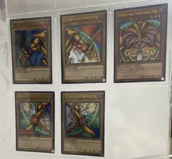 Yugioh / The Forbidden One / Full Body/ Rare+ / YGLD-ENA17-18-19-20-21 - - Image 2