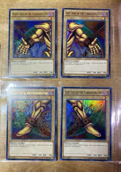 Yugioh / The Forbidden One / Full Body/ Rare+ / YGLD-ENA17-18-19-20-21 - - Image 3
