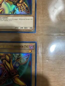 Yugioh / The Forbidden One / Full Body/ Rare+ / YGLD-ENA17-18-19-20-21 - - Image 5