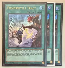 3x Fiendsmith's Tract 1st Edition Ultra Rare BLGG-EN125 Yu-Gi-Oh! - Image 1