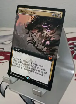 Blot Out the Sky (Extended Art) Strixhaven Regular #335 MTG Near Mint Mythic - Image 2