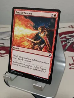Breath Weapon Commander Legends CLB Regular #165 MTG Near Mint Common - Image 2