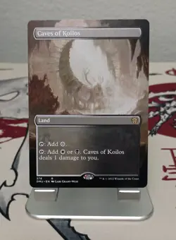 Caves of Koilos (Borderless) Dominaria United Regular #378 MTG Near Mint Rare - Image 1