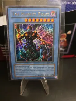 Yugioh TCG The Masked Beast LON-001 Ultra Rare LP - Image 1