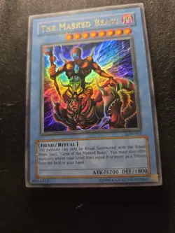 Yugioh TCG The Masked Beast LON-001 Ultra Rare LP - Image 3