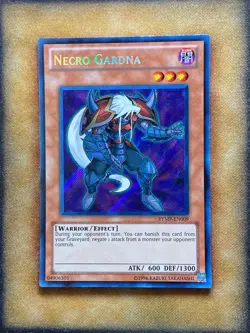 Yugioh Necro Gardna RYMP-EN008 Secret Rare LP - Image 1