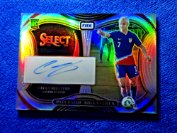 2024-25 Panini Select RC Cavan Sullivan Pitchside Signatures Silver Prizm Holo - Image 5