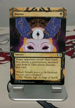 Duress (Foil Etched) Strixhaven Mystical Archives Foil #29 MTG NM Uncommon - Image 1