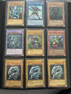 Yu-Gi-Oh Binder Collection Various Rarity Cards Holos Rares Ultra Rares - Image 1