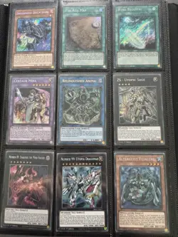 Yu-Gi-Oh Binder Collection Various Rarity Cards Holos Rares Ultra Rares - Image 3
