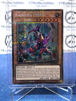 YU-GI-OH! RARITY COLLECTION KASHTIRA FENRIR # RAO5-EN024 PRISMATIC STARLIGHT - Image 1
