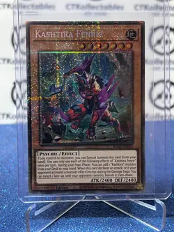 YU-GI-OH! RARITY COLLECTION KASHTIRA FENRIR # RAO5-EN024 PRISMATIC STARLIGHT - Image 4