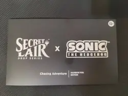 MTG Sonic Secret Lair - Chasing Adventure - Complete - Sealed - Rainbow Foil - Image 1