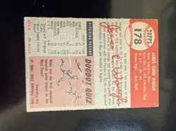 1953 Topps Baseball #178 Jim Waugh, Good (Creased) Pirates - Image 2