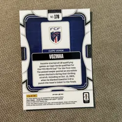 VOZINHA 2026 Panini Prizm World Cup Soccer Silver Wave Card #178 - Image 2