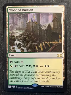 Wooded Bastion - Double Masters (MTG) - Image 1