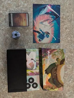 Avatar Commander’s Bundle MTG - Opened Box - Storage Box + Spin down + L andpack - Image 1