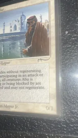 Magic MTG Arabian Nights Abu Jafar Card LP/MP - Image 4
