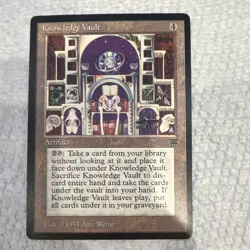 Wizards of the Coast MTG Knowledge Vault Legends English Rare - Image 1