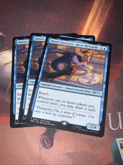 Mister Fantastic, Reed Richards X1 Mtg Marvel Super Heroes Nm Promo - Image 1