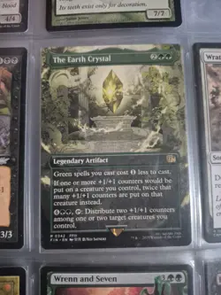 The Earth Crystal Final Fantasy Borderless Regular Card NM 0342 - Image 1