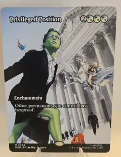 Privileged Position (Borderless) MTG Marvel Universe Eternal-Legal Regular - Image 1