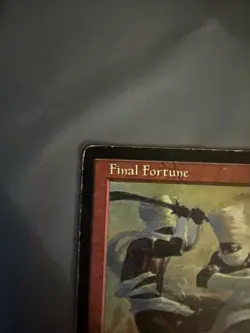 MtG Magic the Gathering FINAL FORTUNE Mirage RARE Shows Some Wear - Image 5