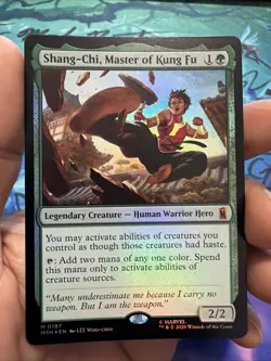 Shang-Chi, Master of Kung Fu Marvel Super Heroes Foil - Image 1