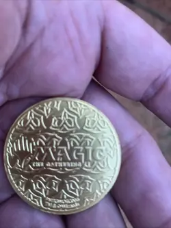 MTG: Secrets Of Strixhaven AR Enhanced Collectible Promo Coin - Force of Will - Image 2