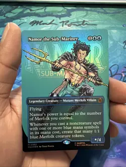Namor the Sub-Mariner (Borderless) (0362) Marvel Super Heroes Foil - Image 1