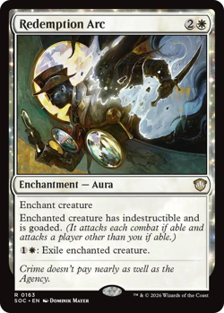 MTG Magic 1x Redemption Arc (M/NM) Commander Secrets of Strixhaven - Image 1
