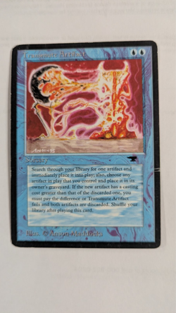 Transmute Artifact Antiquities MTG Played - Image 1