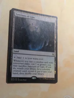 Sanctum of Ugin - Battle for Zendikar FOIL Mint NM Magic The Gathering MTG TCG✨ - Image 5