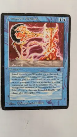 Transmute Artifact Antiquities MTG Exc 2 - Image 1